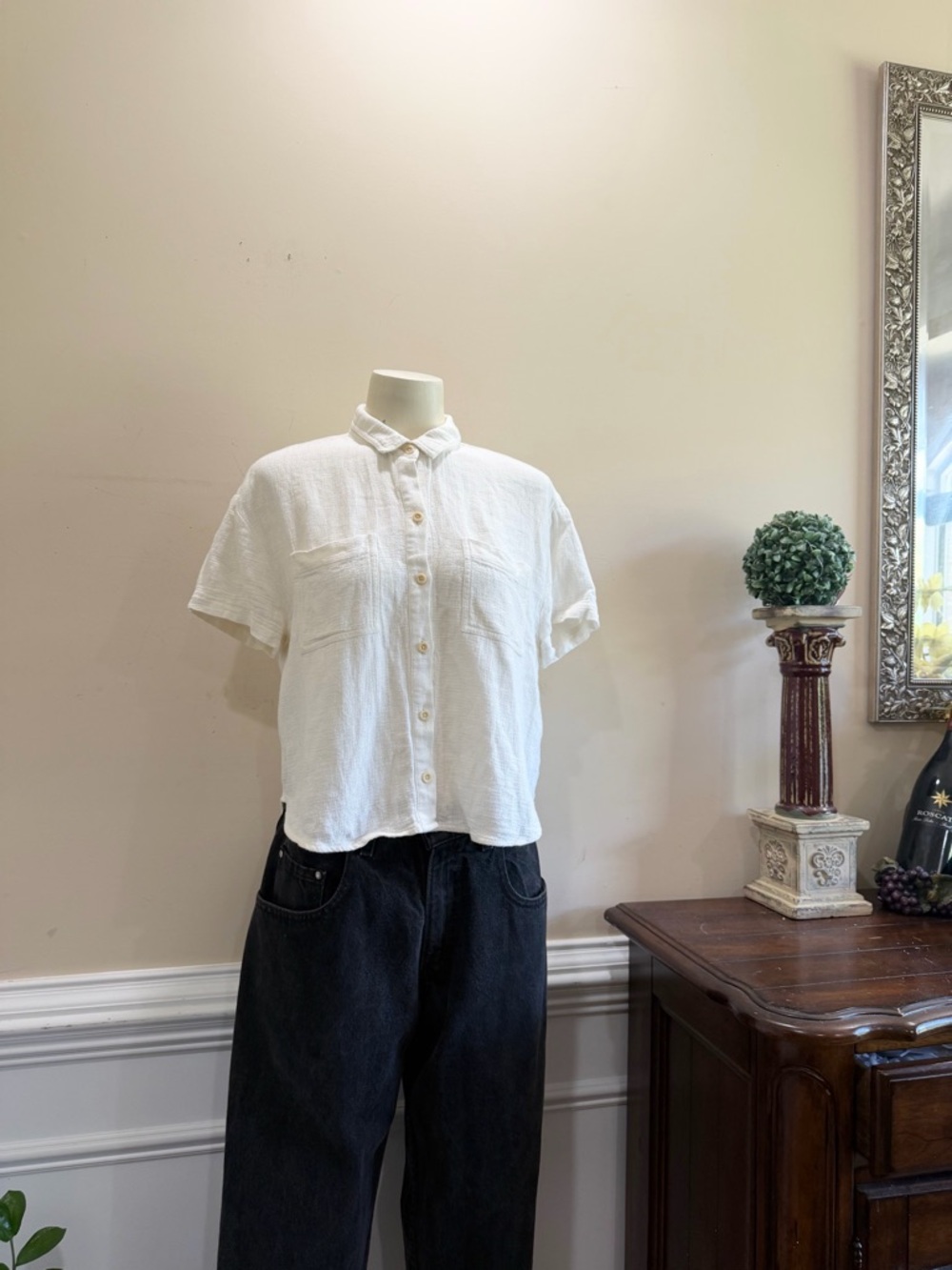 Madewell Button-Up Short Sleeve Shirt